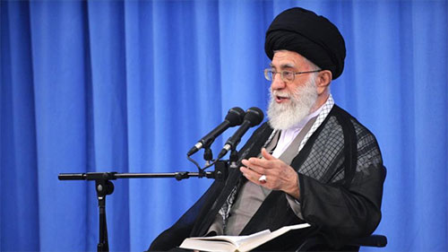 líder supremo de la Revolución Islámica de Irán, Sayed Ali Jamenei Líder supremo de Irán denuncia planes “terroristas” de EEUU en Afganistán
